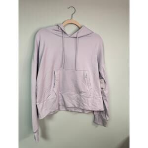 NWT! FLX Oversized Cropped Hoodie -Cool Daisy - Large